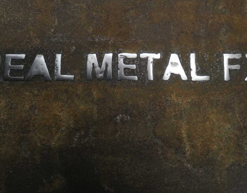 Real Metal FX Stencil